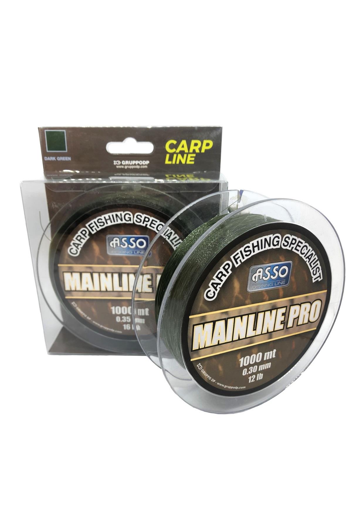 Asso Mainline Pro Special Carp Fishing Line 1.000mt Green 0,30mm