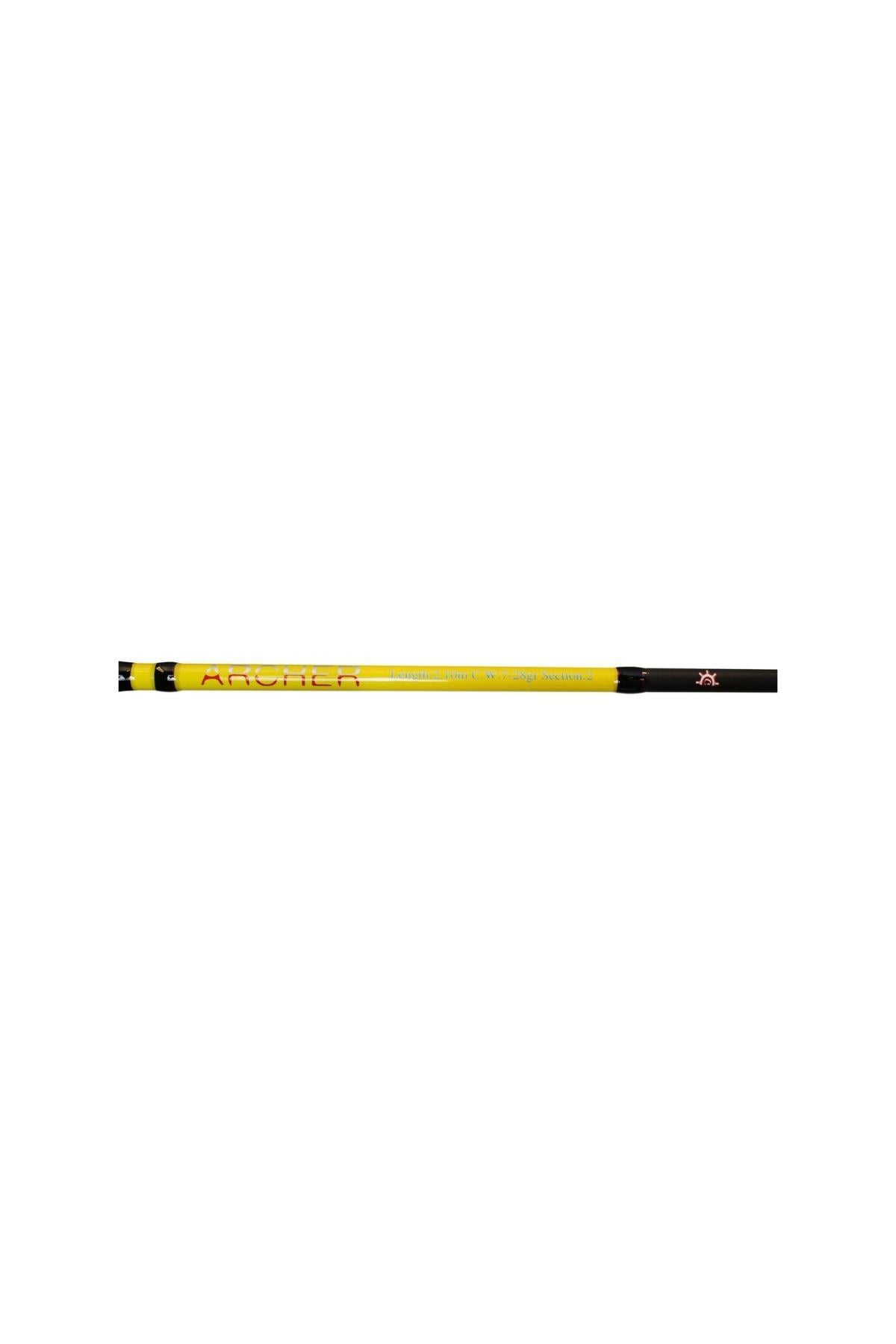 Captain 1354 Archer Fuji 2 Parça Spin Kamış 7-28gr Atar 210 cm
