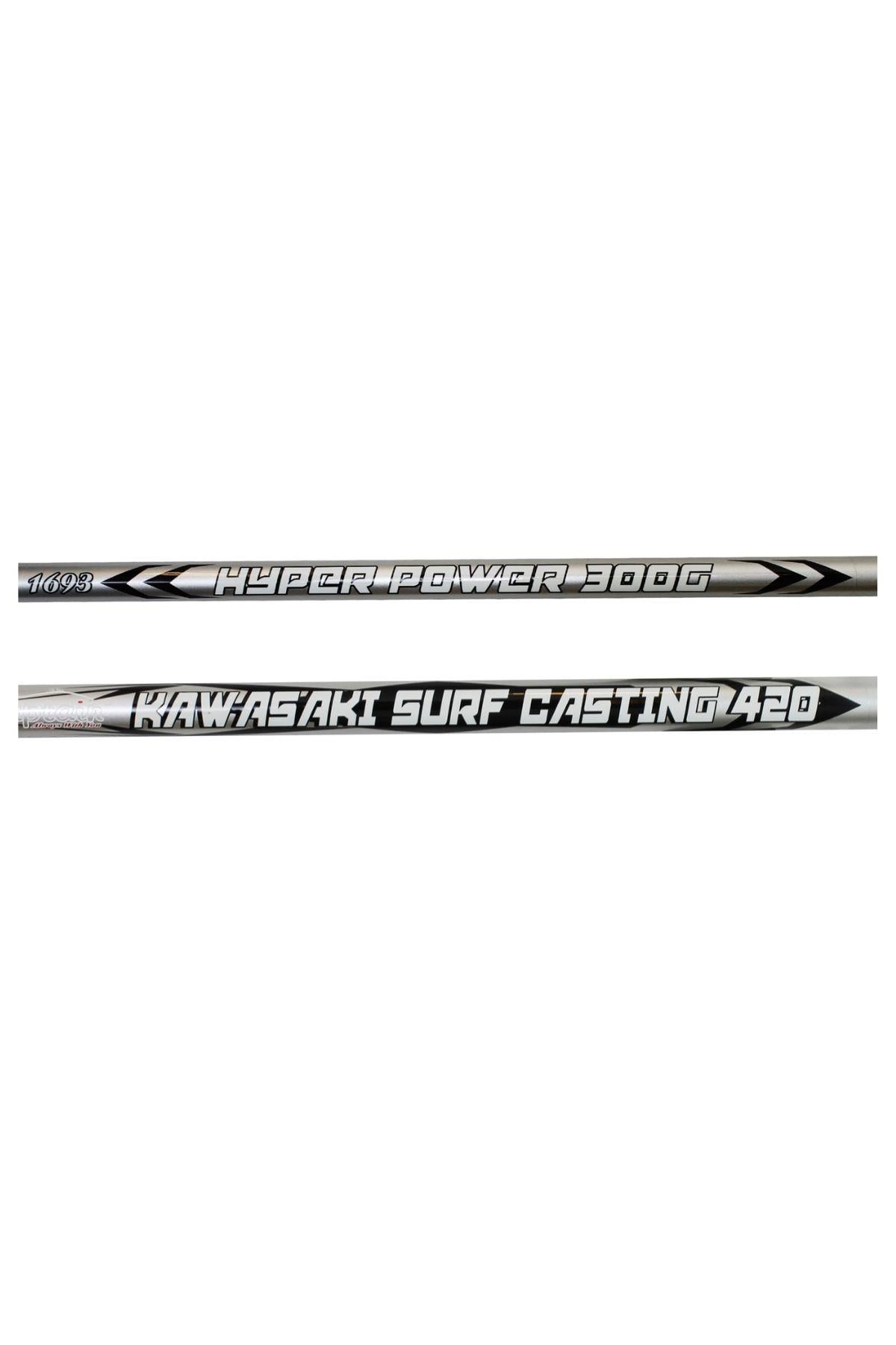 Captain 1693 Kawasaki 420cm Tele Surf Cast Kamış 300gr Atar