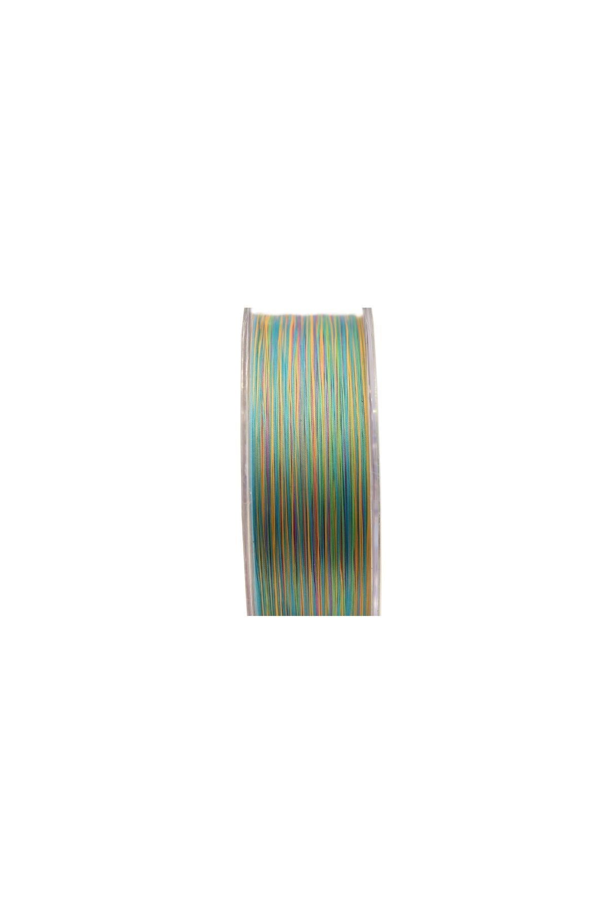 Captain Light Jigging 12X Ultra PE 12 Örgü Jig İpi 300mt Multi Color 0,18mm