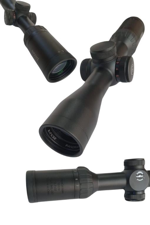 Hawke 2-7x32 IR Mildot Tüfek Dürbünü 15100
