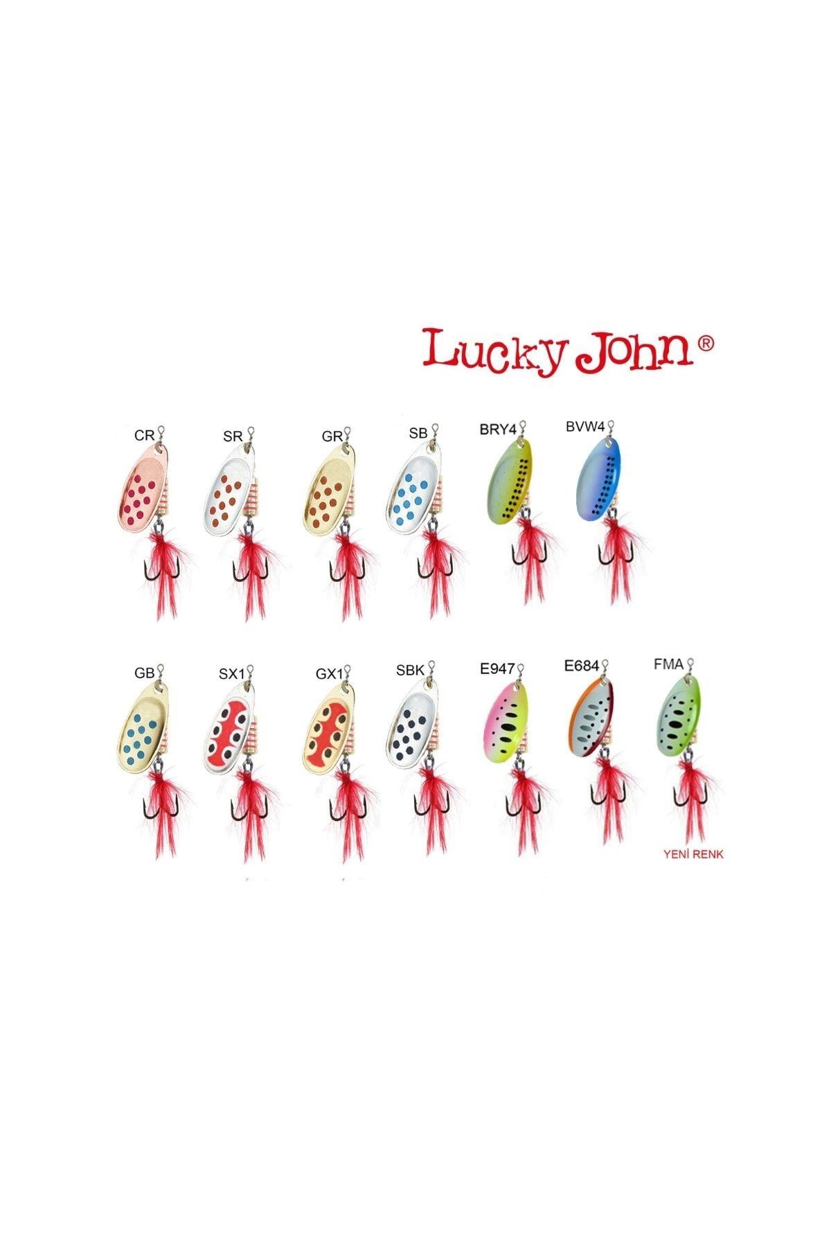 Lucky John Spin X Round Döner Kaşık 8 Gr No:3