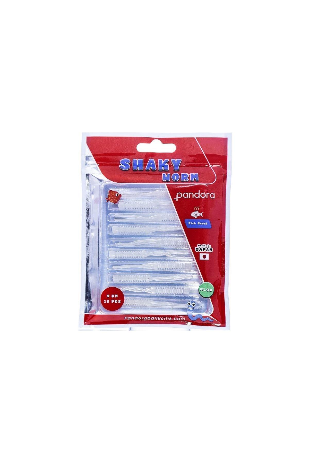 Pandora Shaky Worm 5cm (10lu Paket)