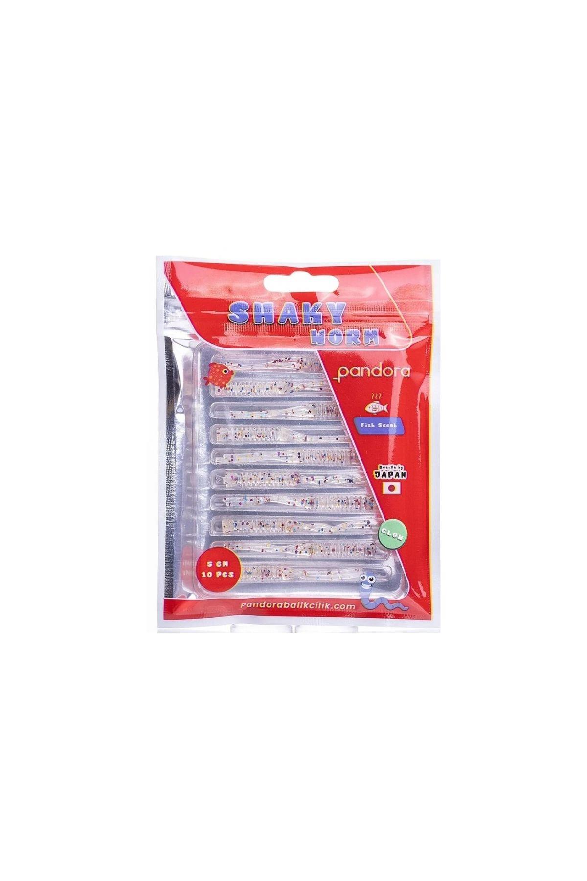 Pandora Shaky Worm 5cm (10lu Paket)