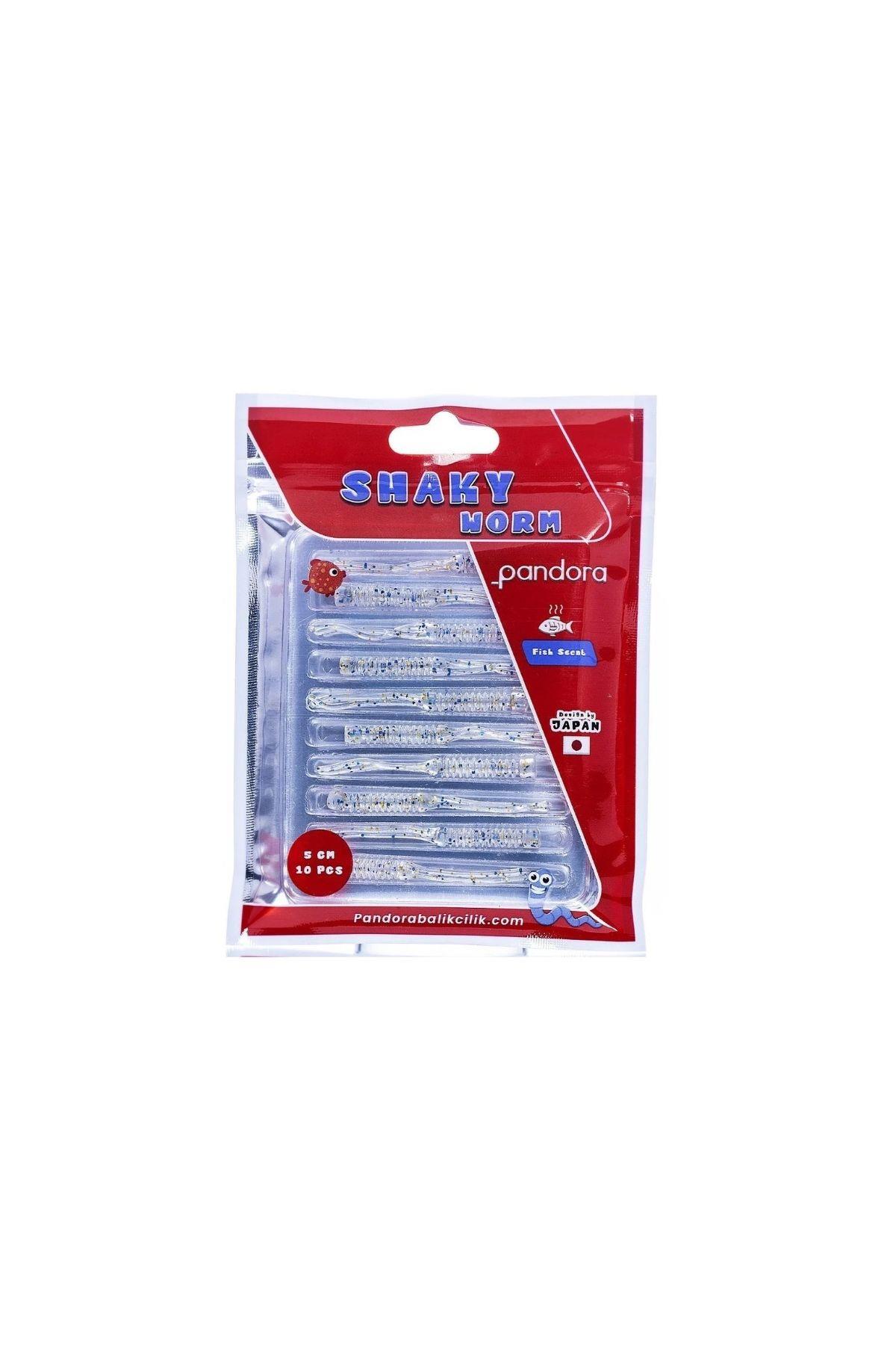 Pandora Shaky Worm 5cm (10lu Paket)