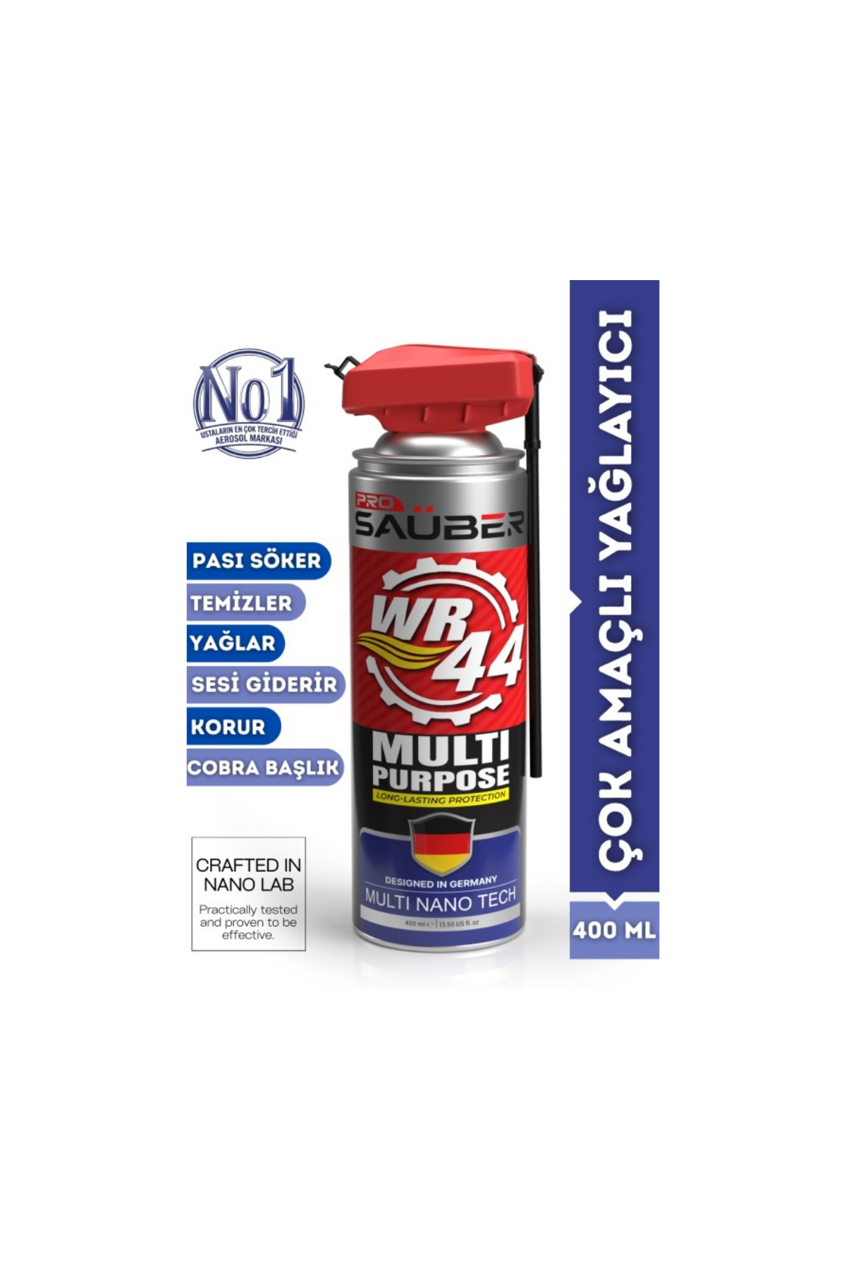 Prosaüber Silah Temizleyici Cobra 400MlProsaüber Silah Temizleyici Cobra 400Ml