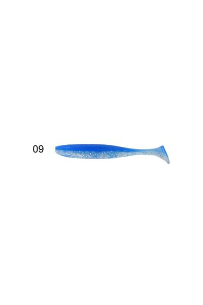 Captain 3075 Shad Tail Soft 10cm Levrek Silikonu 5li Paket Suni Yem