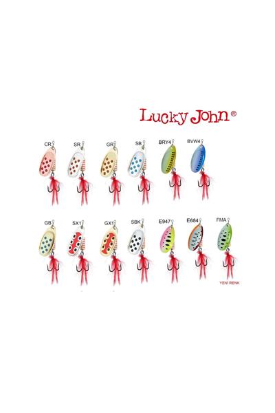 Lucky John Spin X Round Döner Kaşık 8 Gr No:3
