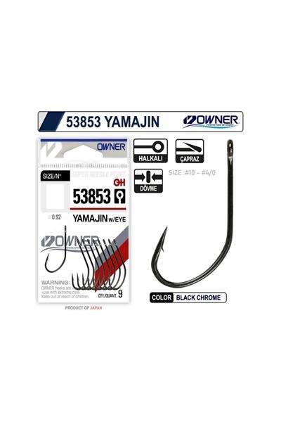 Owner 53853 Yamajin With Eye Black Chrome İğne