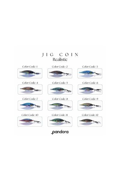 Pandora Jig Coin Realistic 80Gr