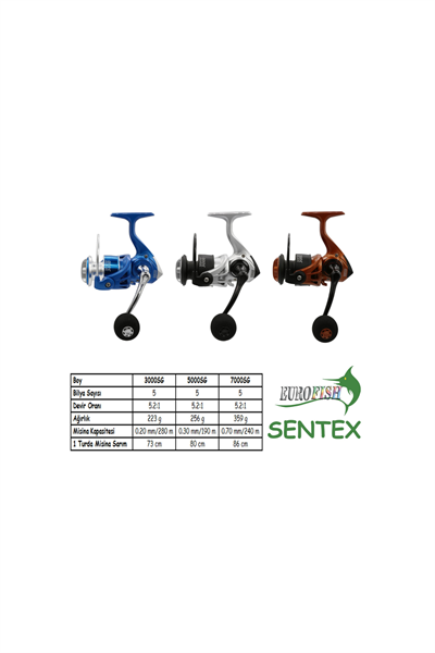 Sentex Series 3000 5 BB Grey Olta MakinasıSentex Series 3000 5 BB Grey Olta Makinası