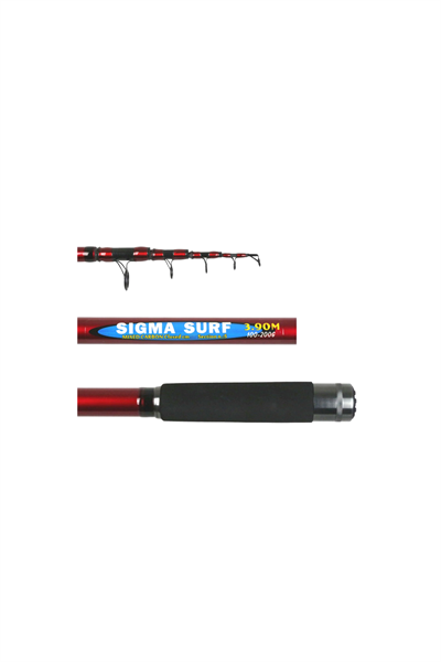 Sigma Surf 360 Olta Kamışı 100-200 Gr Kırmızı