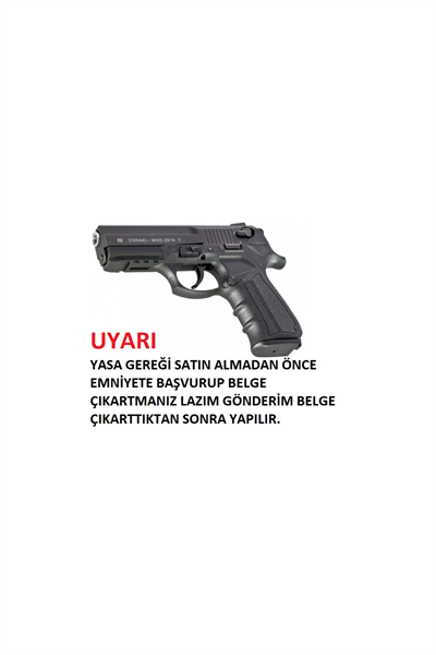 Zoraki 2918-T 9 Mm Kurusıkı TabancaZoraki 2918-T 9 Mm Kurusıkı Tabanca