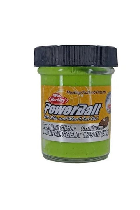 Berkley Powerbait Natural Glitter Trout Bait Crustacea Sahte Yemi