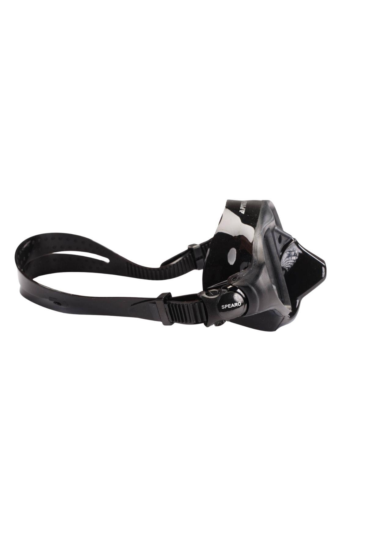 Apnea Spearo Black Maske