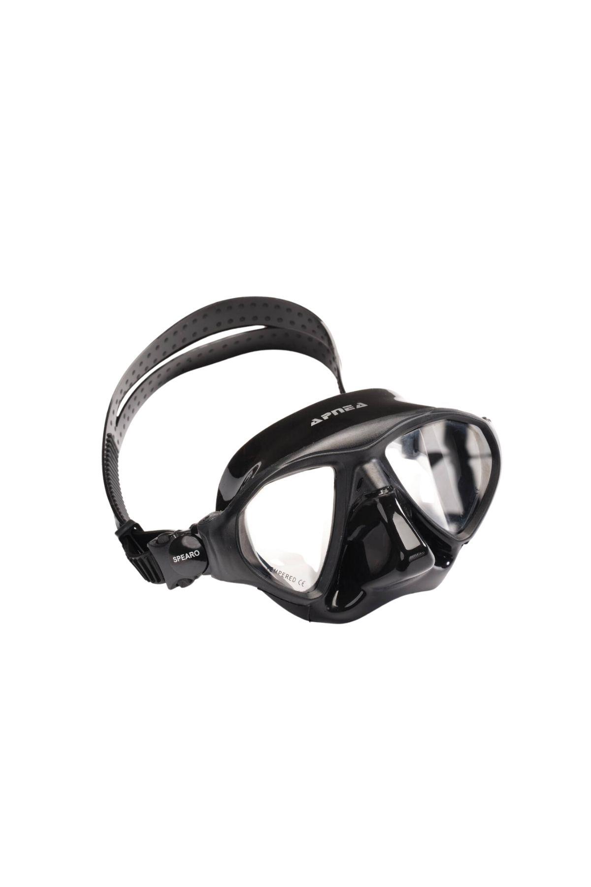 Apnea Spearo Black Maske