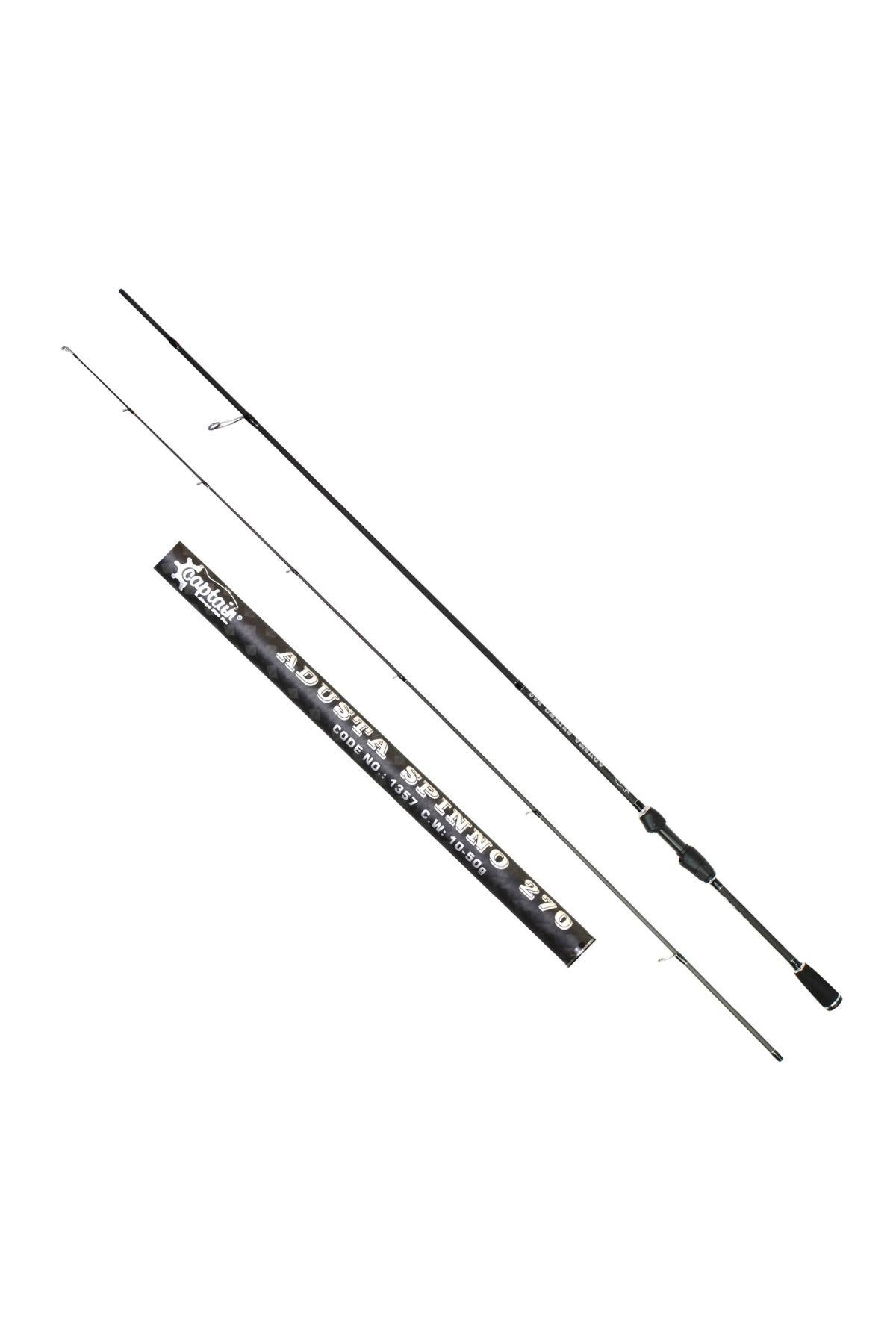 Captain 1357 Adusta Spinno 270cm 2 Parça Spin Kamış 10-50gr 270 gr