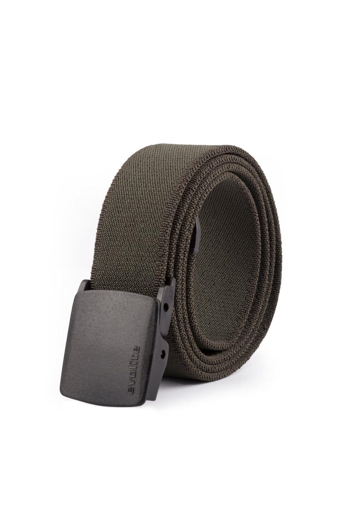 Evolite Outdoor Stretch Kemer 4cm - Haki E-5506