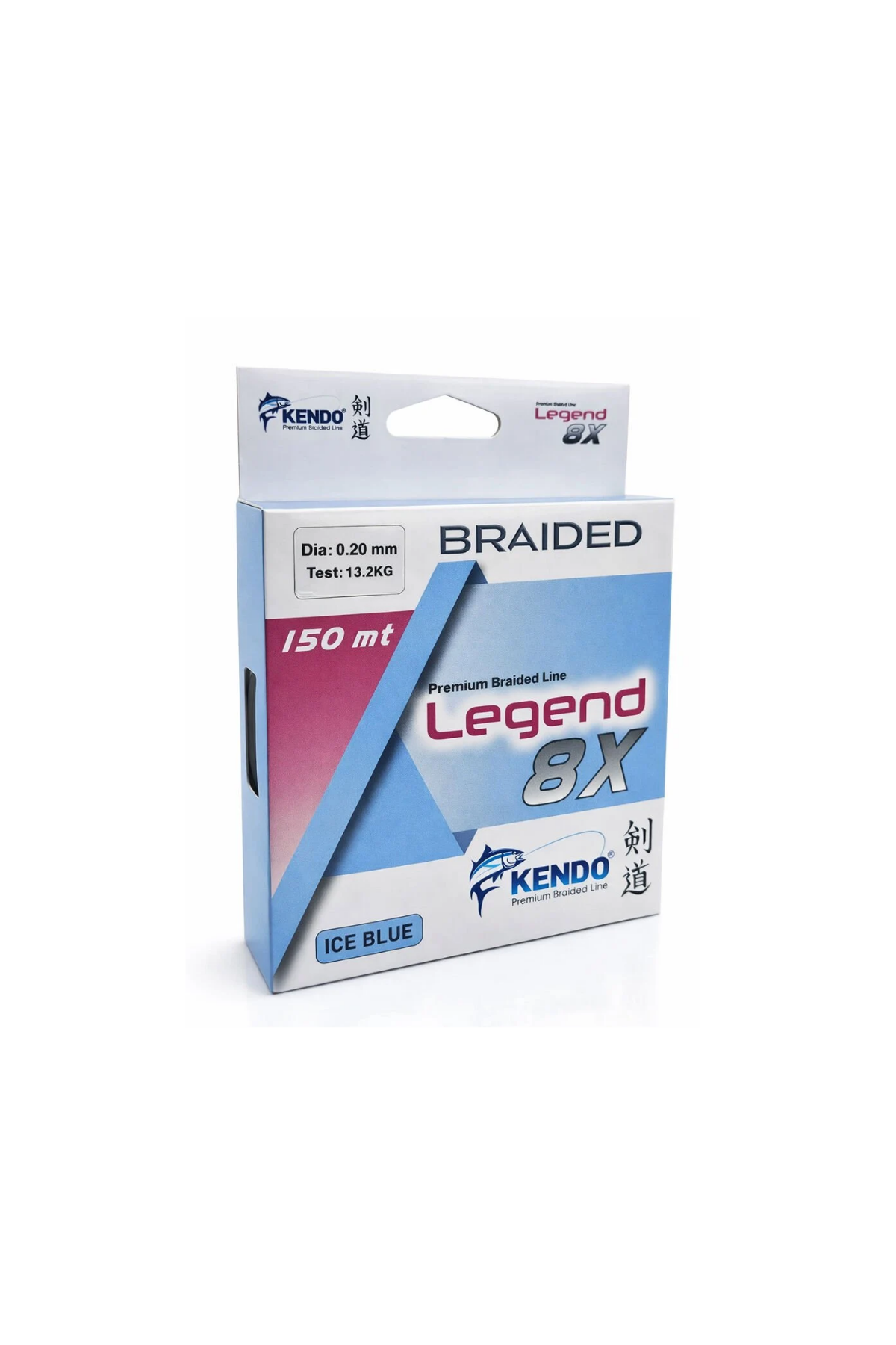 Kendo Legend X8 150M İce Blue Orgü İp 0,16