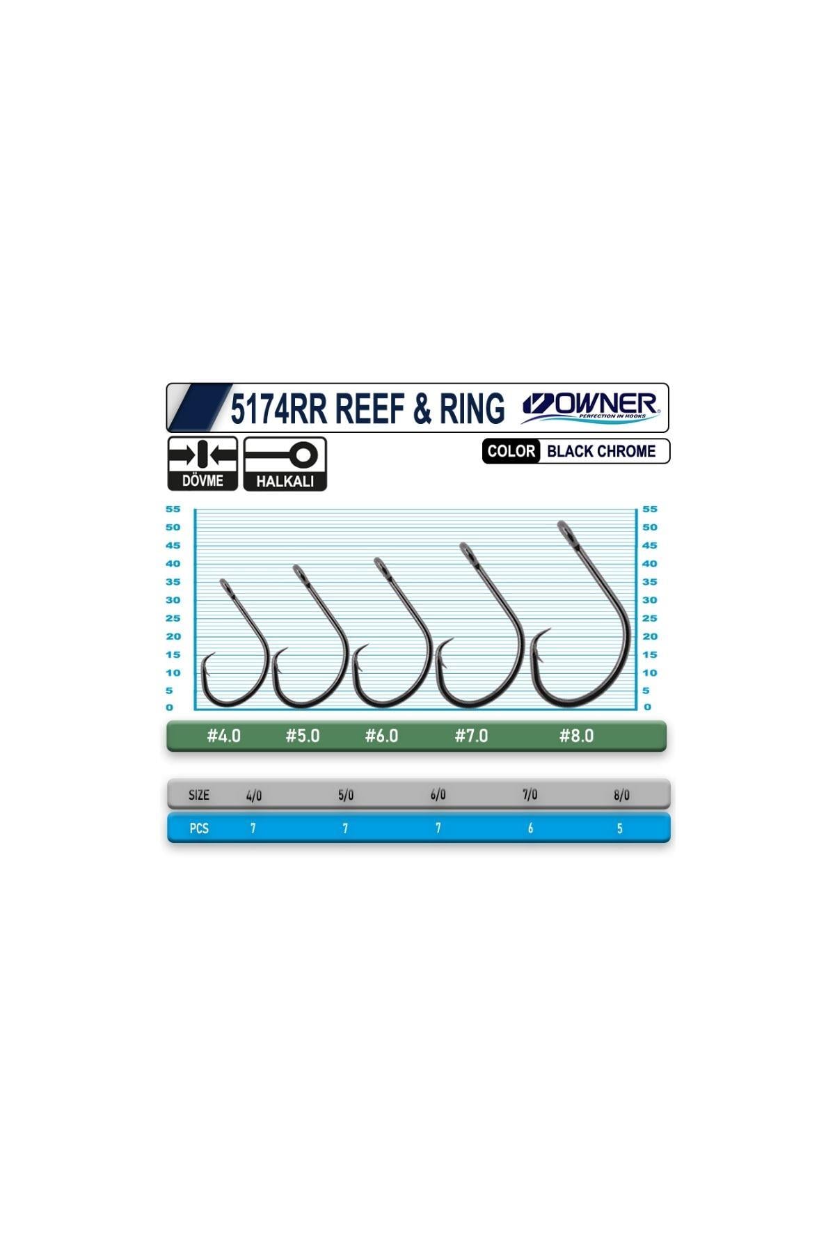 Owner 5174 RR Reef Ring 4/0