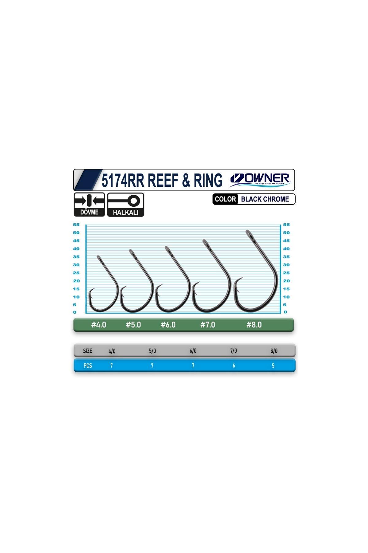 Owner 5174 RR Reef Ring 6/0