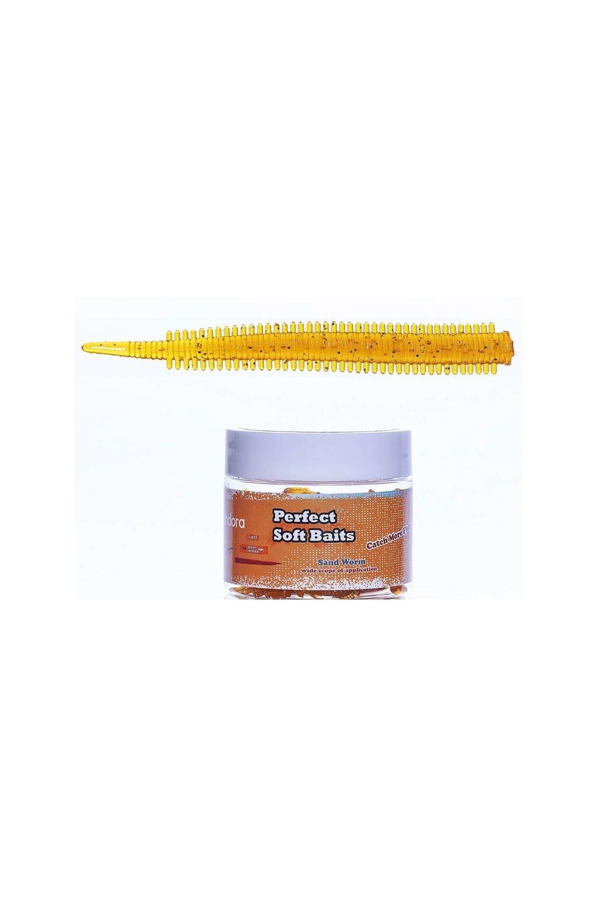 Perfect Soft Baits Sand Worm 7cm (Kavanozlu Ambalaj)