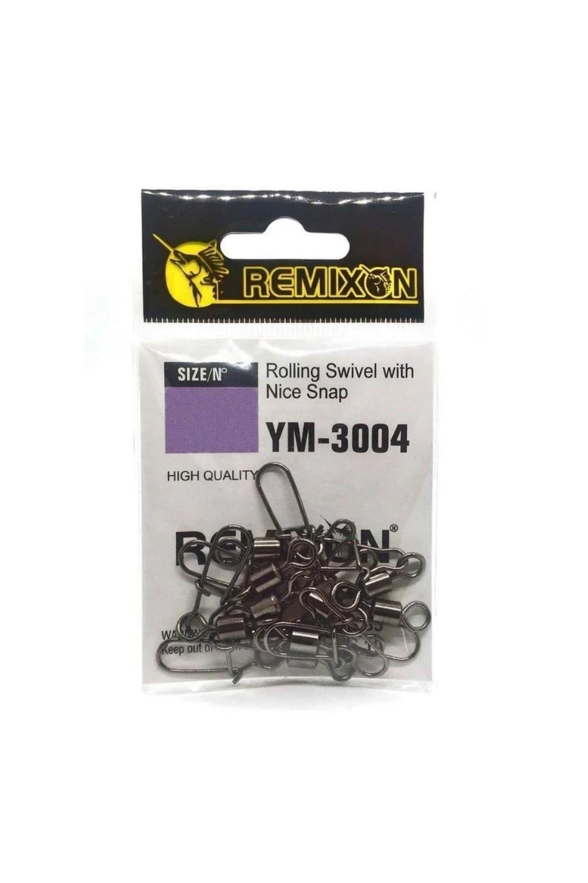 Remixon YM-3004 Serisi Klipsli Fırdöndü No:3