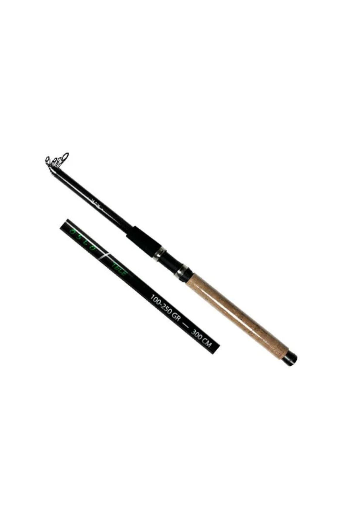 River Oslo Teleskopik 100-250g Kamış 350 cm