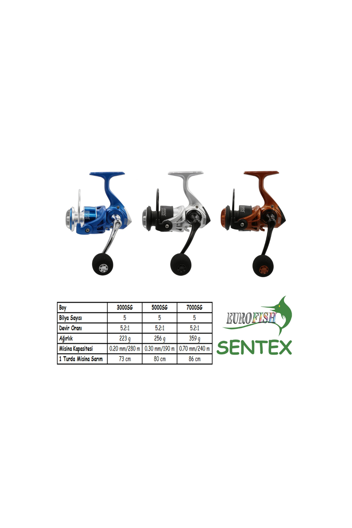 Sentex Series 3000 5 BB Grey Olta MakinasıSentex Series 3000 5 BB Grey Olta Makinası