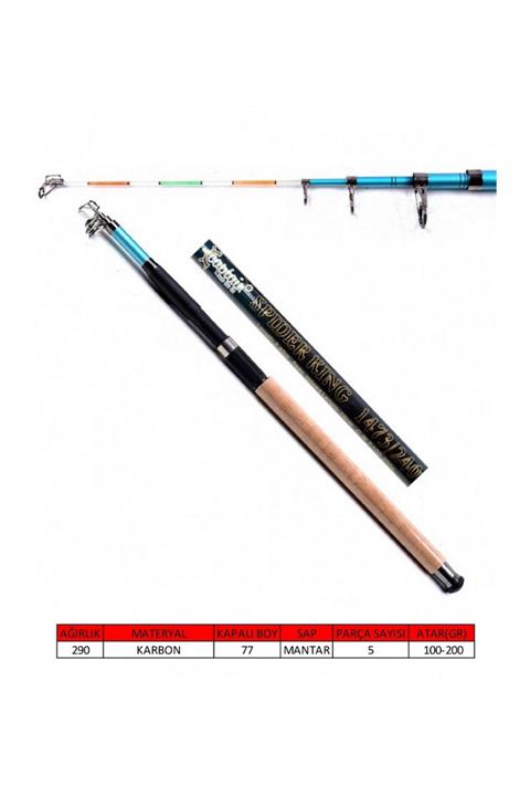 Captain 1473 Spider King Teleskopik Kamış 100-200gr 240 CM