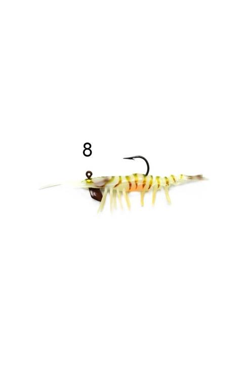 Captain 3049 Magic Shrimp 3D Silikon Karides 76mm 5.5gr Suni Yem