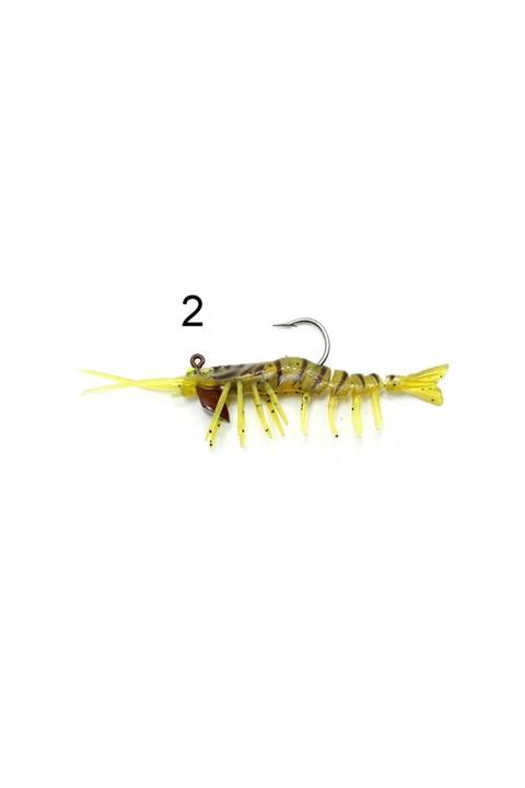 Captain 3049 Magic Shrimp 3D Silikon Karides 76mm 5.5gr Suni Yem