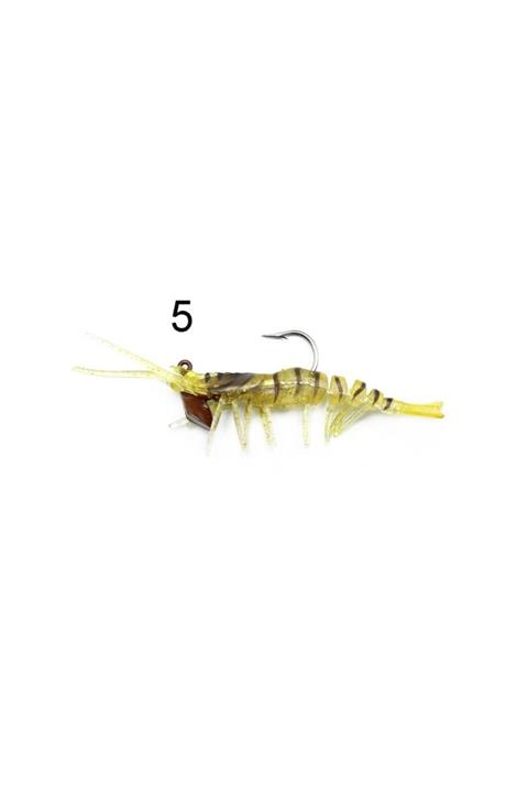 Captain 3049 Magic Shrimp 3D Silikon Karides 76mm 5.5gr Suni Yem