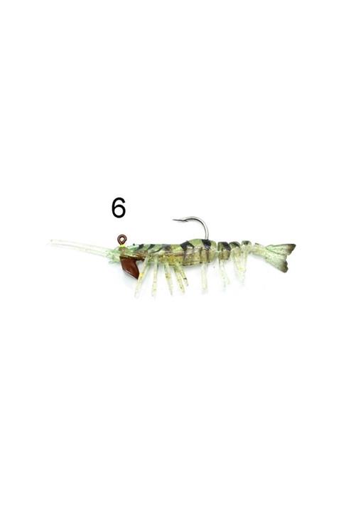 Captain 3049 Magic Shrimp 3D Silikon Karides 76mm 5.5gr Suni Yem