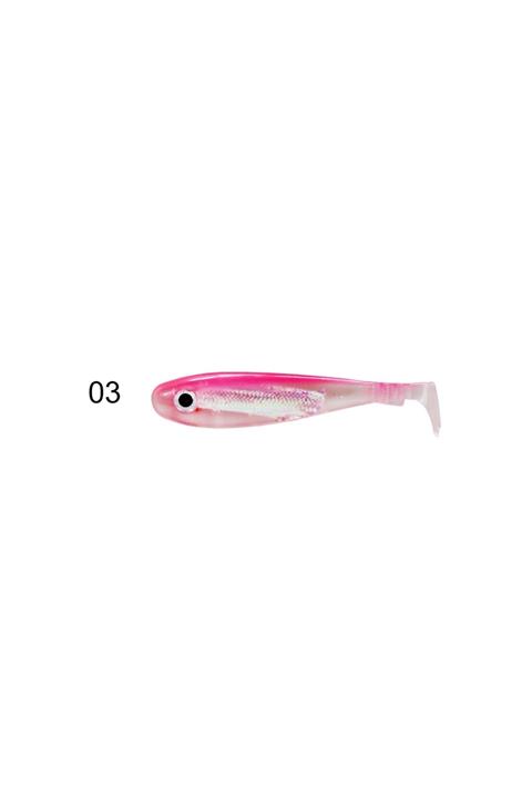 Captain 3074 Duck Tail Soft 9cm Levrek Silikonu 5li Paket Suni Yem