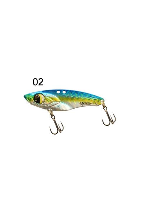 Captain 3661 Vertigal Metal Vibrasyon 7.5gr Suni Yem