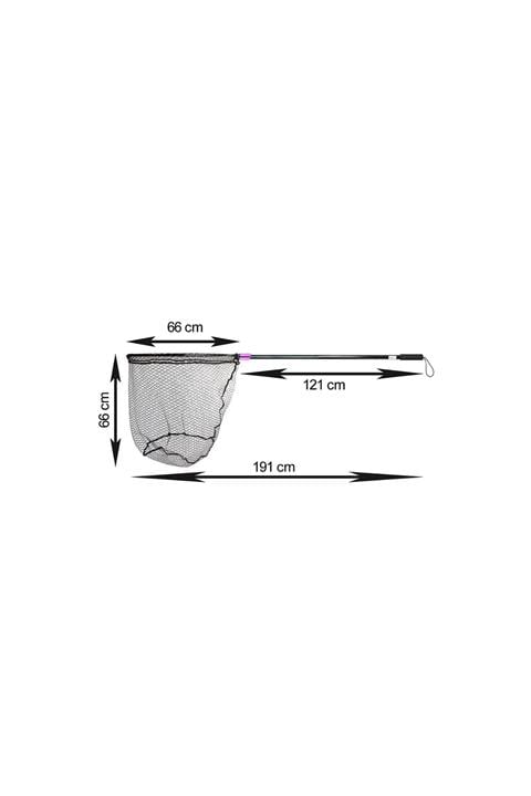 Captain 6783 Kepçe Tek Parça 120cm Alüminyum Saplı 70x60cm Rubber Tor