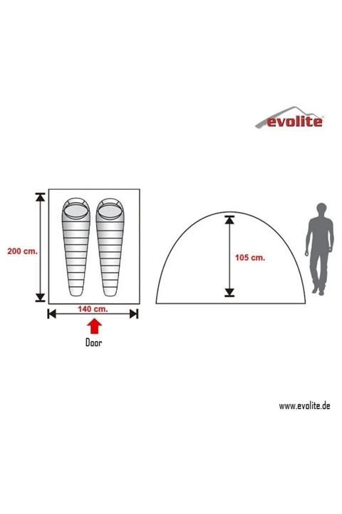 Evolite Trip Mono Dome 2 Kişilik Çadır