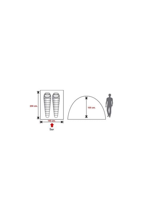Evolite Trip Mono Dome 2 Kişilik Çadır