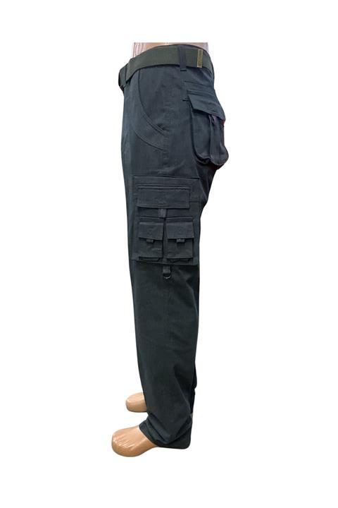 Kargo Cepli Pantolon K.Yeşil