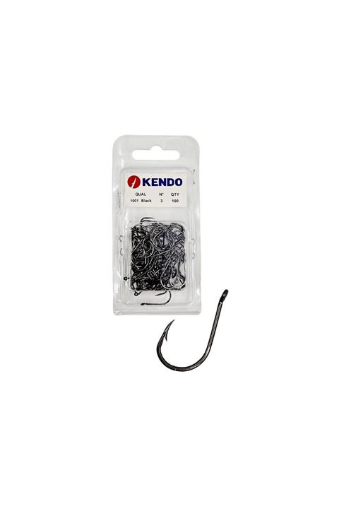 Kendo (1001) Black Nickle Halkalı İğne 100 Adet No:5