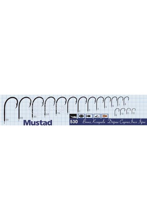 Mustad Olta İğnesi 505 25li No:1/0