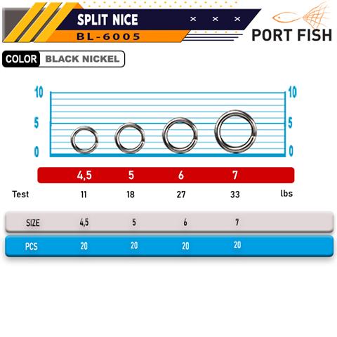 Portfish BL-6005 Kaşık Halkası