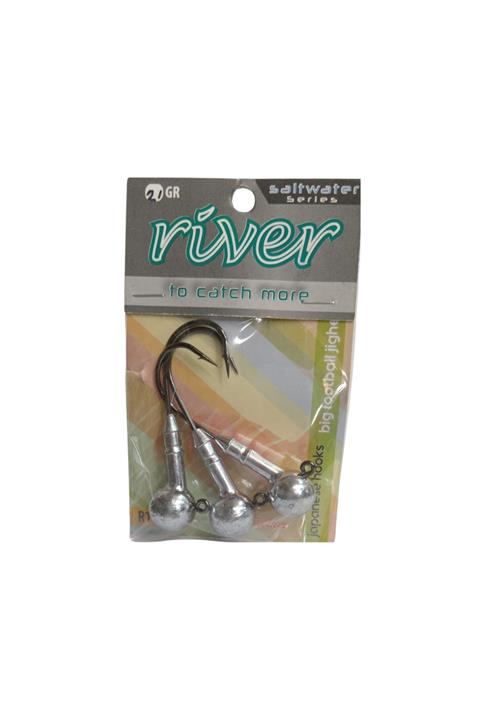 River Big Football Jig Head 21gr (3 adet)