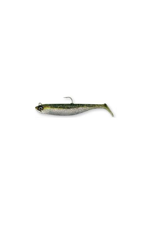Savage Gear Savage Minnow 12.5 cm 35 gr 2+1 Green Silver