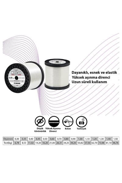 0,50MM BOBİN MİSİNA 1KG