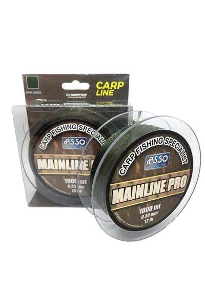 Asso Mainline Pro Special Carp Fishing Line 1.000mt Green 0,30mm