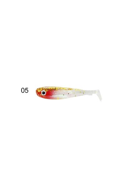 Captain 3074 Duck Tail Soft 9cm Levrek Silikonu 5li Paket Suni Yem