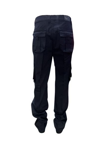 Kargo Cepli Pantolon Siyah