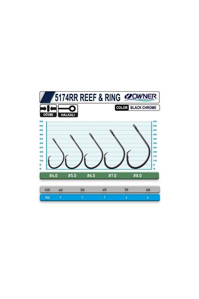 Owner 5174 RR Reef Ring 4/0